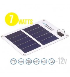 Flexible Solar Panel Waterproof Solar Marine 7 Watt, 12V Brunton - 1