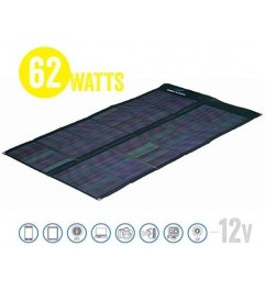 Panel Solar Matriz Solar Plegable Solaris 62 Cigs 62 Watt, 12V Brunton - 1