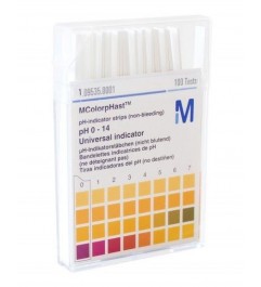 Ph Indicator Strips Between 0 And 14 Container Per 100 Units Synergy Supplies - 1