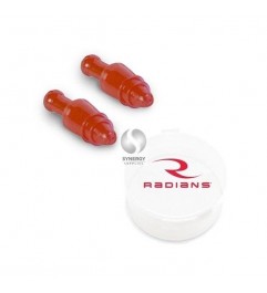Radians Hearing Protector With Red Cord Silicone Case REF JP3150ID Radians - 1
