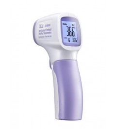 Purple Infrared Thermometer For Non-Contact Body Temperature Control Synergy Supplies - 1