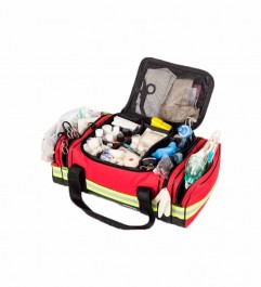 Red Emergency First Aid Case Elite Bags - 1