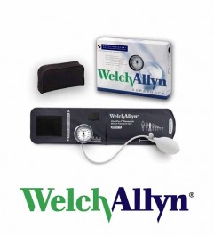 Welch Allyn Durashock DS45-11 Silver Series Adult Aneroid Sphygmomanometer Welch Allyn - 3
