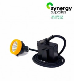 Lámpara Minera Con Cable 18000 lUX Batería Iones Litio Synergy Supplies - 1